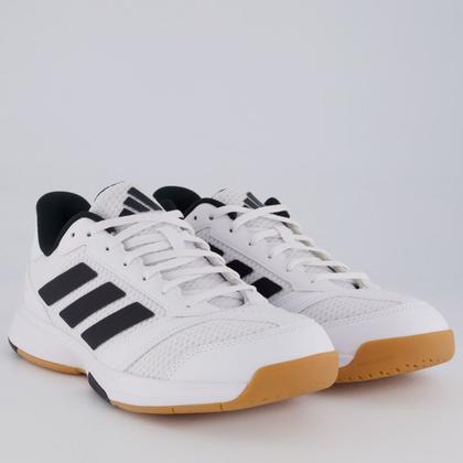 Tênis Adidas Ligra 8 Branco e Preto - Tênis Esportivo - Magazine Luiza
