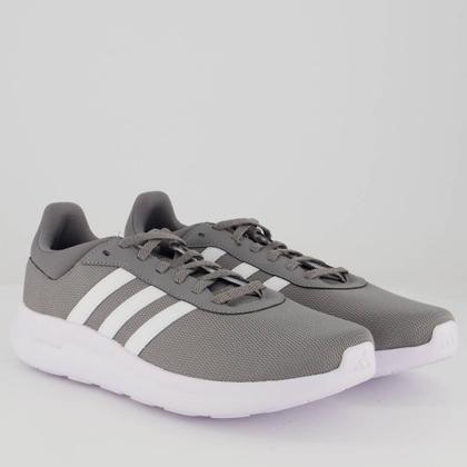 Imagem de Tênis Adidas Lite Racer 4.0 Cinza e Branco