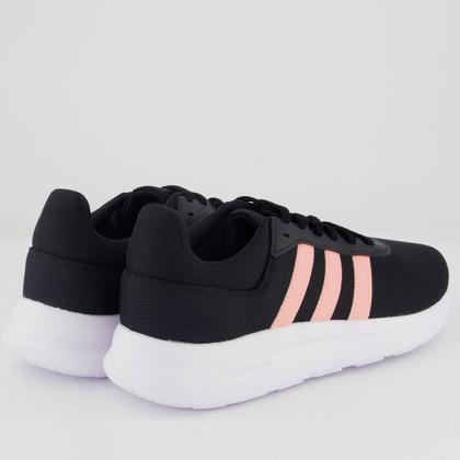 Imagem de Tênis Adidas Lite Racer 4.0 Feminino Preto e Rosa