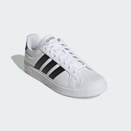 Imagem de Tênis Adidas Neo StreetTalk Cloud Branco White Originals Masculino Adulto - Ref JP8275