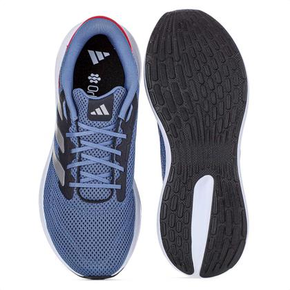 Imagem de Tênis Adidas Response Runner U Azul Marinho Prata e Vermelho - Unissex