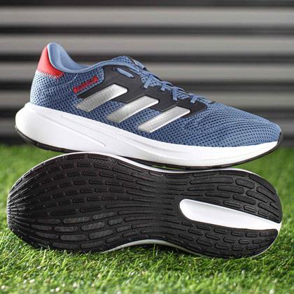 Imagem de Tênis Adidas Response Runner U Azul Marinho Prata e Vermelho - Unissex