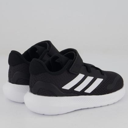 Imagem de Tênis Adidas Runfalcon 5 EL Kids Preto e Branco
