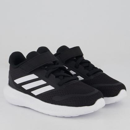 Imagem de Tênis Adidas Runfalcon 5 EL Kids Preto e Branco