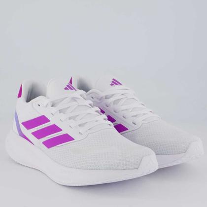 Imagem de Tênis Adidas Runfalcon 5 Feminino Branco e Lilás