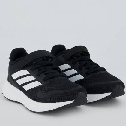 Imagem de Tênis Adidas Runfalcon 5 Juvenil Preto e Branco