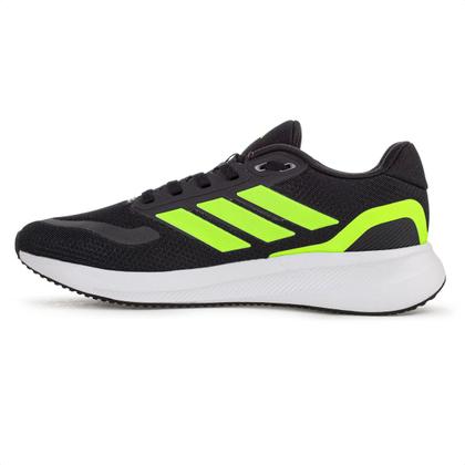 Imagem de Tênis Adidas Runfalcon 5 Preto Verde e Branco - Masculino