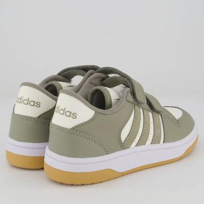 Imagem de Tênis Adidas TBD Infantil Cinza e Branco