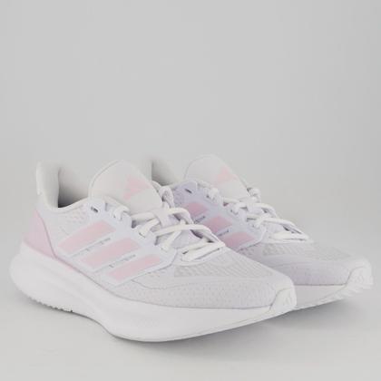 Imagem de Tênis Adidas Ultrarun 5 Feminino Branco e Rosa