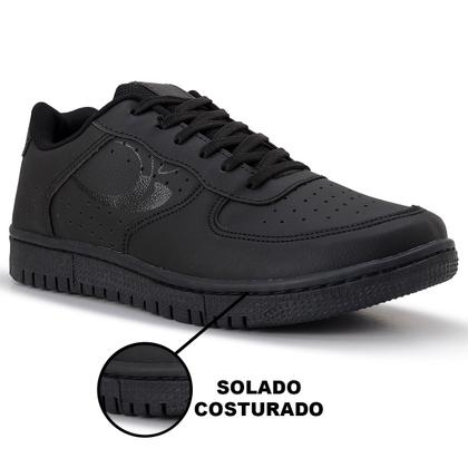 Imagem de Tênis Air Branco Preto Skatista Skate Masculino Feminino