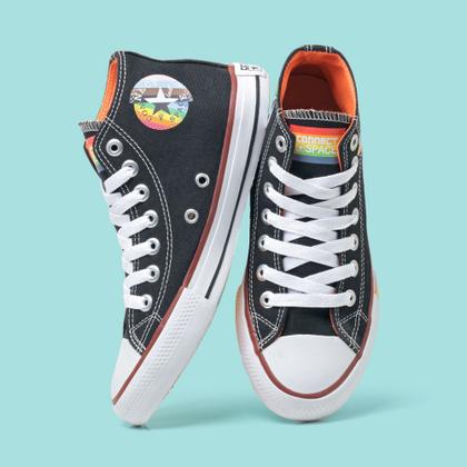 Imagem de Tenis All Feminino Lgbt Star Solado Arco Íris Único 011Bo