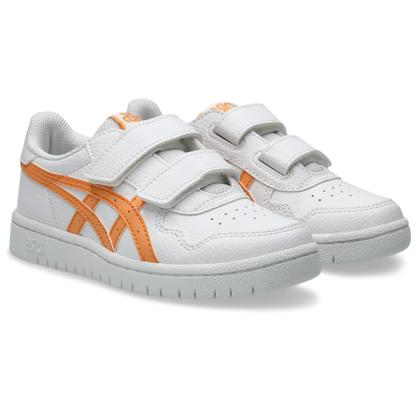 Imagem de Tênis ASICS Japan S PS - Infantil - Branco/Laranja