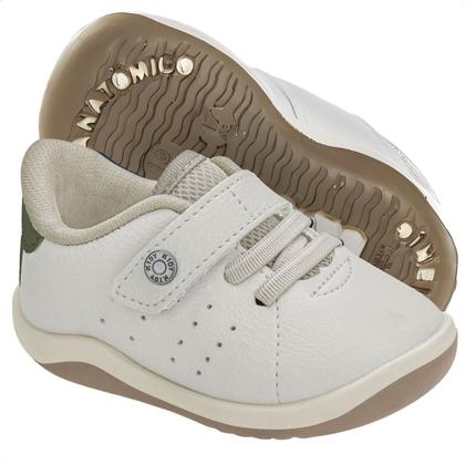 Imagem de Tênis Baby Kidy Colors Equilíbrio Tiras Autocolantes Masculino Confortável Resistente