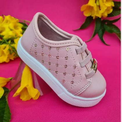 Imagem de Tênis Baby Meninas casual Conforto Molekinha 2118.582.9569 Rosa N 18