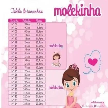 Imagem de Tênis Baby Meninas casual Conforto Molekinha 2738.104.28656