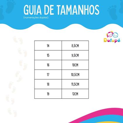 Imagem de Tênis Baby Star Calcfacil Recém-Nascido Leve e Confortável