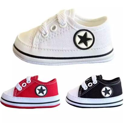 Imagem de Tênis Baby Star Calcfacil Recém-Nascido Leve e Confortável