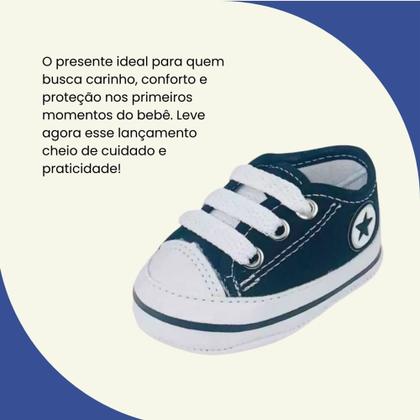 Imagem de Tênis Baby Star Calcfacil Recém-Nascido Leve e Confortável