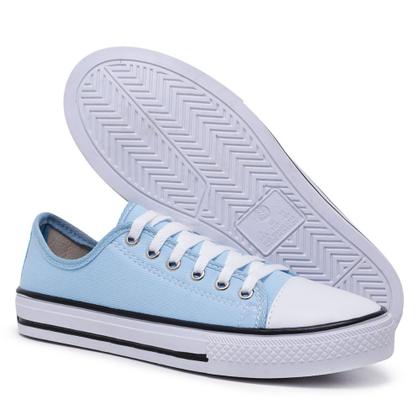 Imagem de Tênis Basico All Color Sola Reta Yoyo Store Costura Reforçada Detalhes Simples