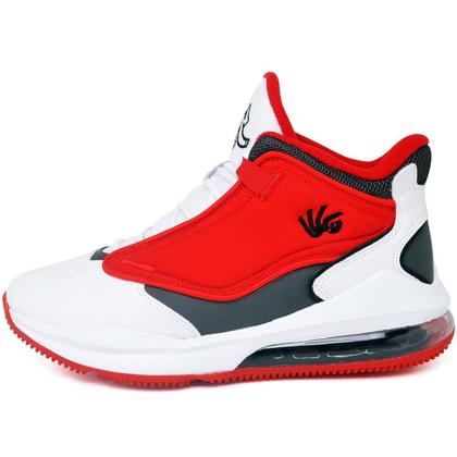 Imagem de Tênis Basquete Masculino Six Street Ankaa Vermelho/Branco