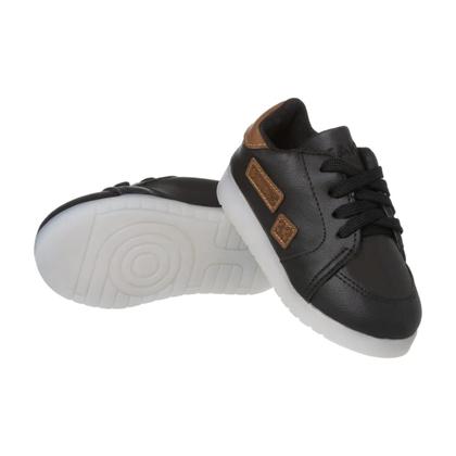 Imagem de Tênis Beakid Infantil Com Luzinha Menino Led Confortável