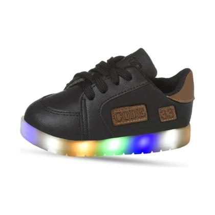 Imagem de Tênis Beakid Infantil Com Luzinha Menino Led Confortável