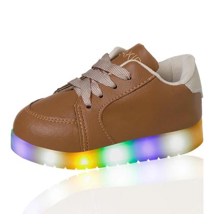 Imagem de Tênis Beakid Infantil Com Luzinha Menino Led Confortável