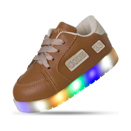 Imagem de Tênis Beakid Infantil Com Luzinha Menino Led Confortável