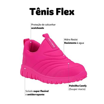 Imagem de Tênis Bebê Casual Calce Fácil Confortável Novopé