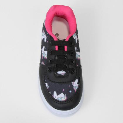 Tênis Bebê Kurz Casual Estampado Menina Imagem de Tênis Bebê Kurz Casual Estampado Menina