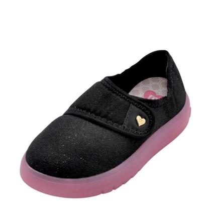 Imagem de Tênis Bebê Molekinha Com Led REF: 2742201 TECIDO GLITTER