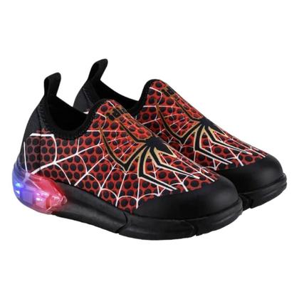 Imagem de Tênis Bibi Space Led Homem Aranha Infantil Masculino - 1228036