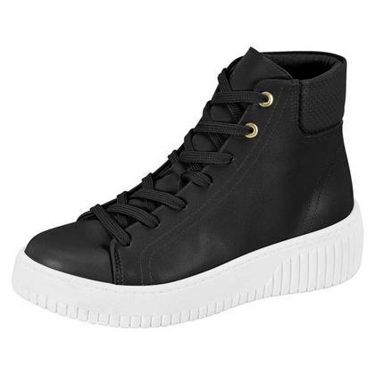 Imagem de Tênis Boot Feminino Cano Médio Preto Beira Rio 4316.108