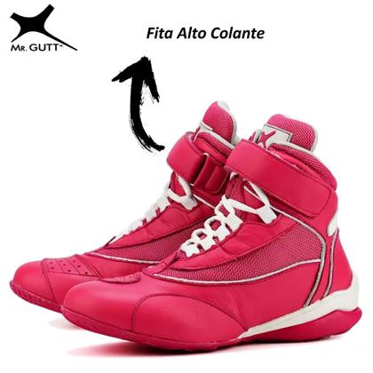 Imagem de Tenis Bota Masculino Feminino Couro Fitness Treino Academia