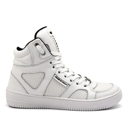 Imagem de Tênis Bota Sneaker Unissex Academia Cano Alto Camurça Resistente Confortável