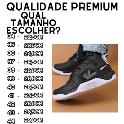 Imagem de Tênis Botinha feminina Treino Academia Musculação Fitness Oferta Relampago 34 Ao 44