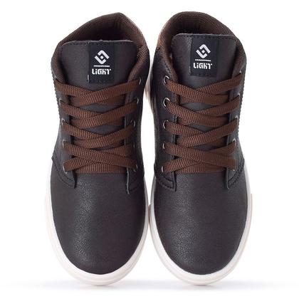 Imagem de Tenis Botinha Infantil Meninos Casual Cano Alto Confortavel