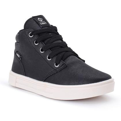 Imagem de Tenis Botinha Infantil Meninos Casual Cano Alto Confortavel + Relogio