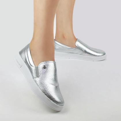 Imagem de Tênis Bottero 364901 Slip On Napa Metalizado Feminino