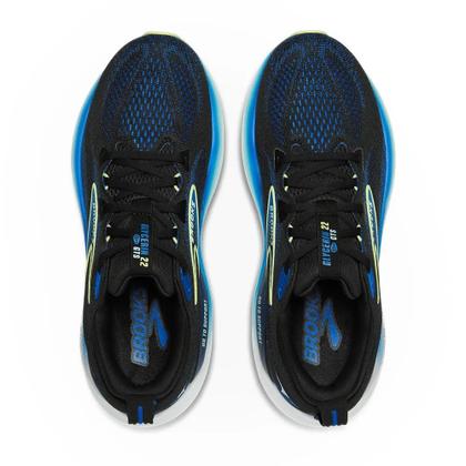 Imagem de Tênis Brooks Glycerin GTS 22 - Preto e Azul