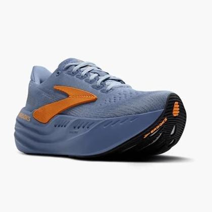 Imagem de Tênis Brooks Glycerin Max Masculino Azul/Laranja