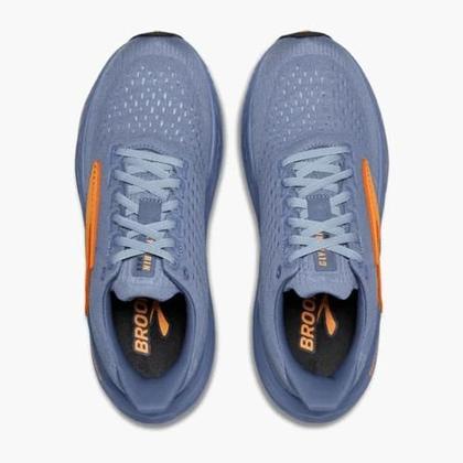 Imagem de Tênis Brooks Glycerin Max Masculino Azul/Laranja