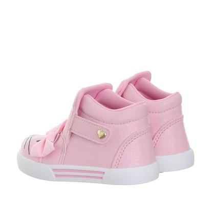 Imagem de Tenis calçado de menina infantil feminino gatinho