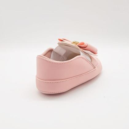 Imagem de Tênis Calce Fácil com Laço Menina Ticos Baby