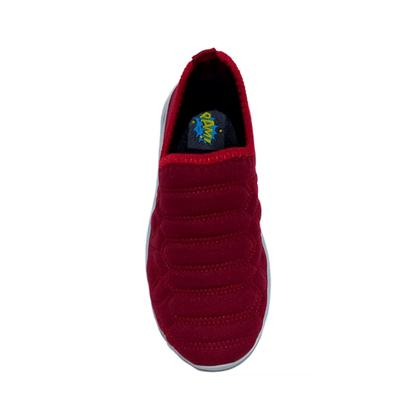 Imagem de Tênis Calce Fácil elástico sem cadarço bordado Slip on Preto