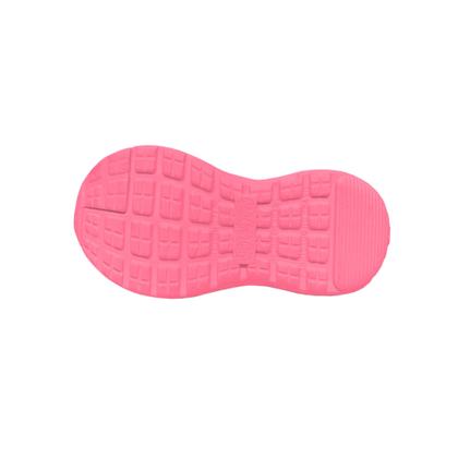 Imagem de Tênis Calce Fácil Menina Feminino sapato de enfiar opé elástico solado branco antiderrapante bordado