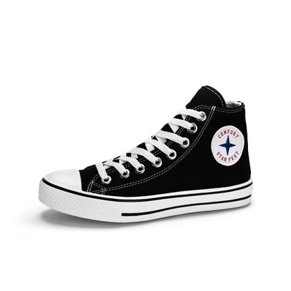 Imagem de Tênis Cano Alto Branco Feminino Star Conforto Feet Casual Estilo All