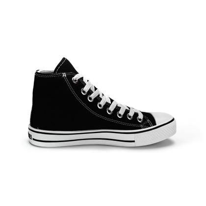 Imagem de Tênis Cano Alto Branco Feminino Star Conforto Feet Casual Estilo All