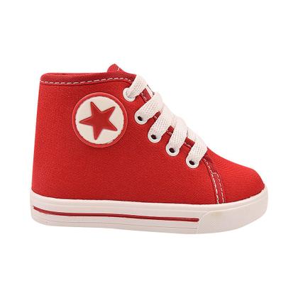 Tenis Cano Alto Infantil Meninos Detalhe Estrela Estiloso - HB Moda Kids e Adulto Imagem de Tenis Cano Alto Infantil Meninos Detalhe Estrela Estiloso