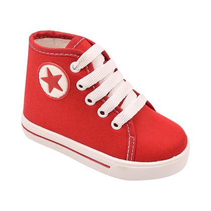 Tenis Cano Alto Infantil Meninos Detalhe Estrela Estiloso - HB Moda Kids e Adulto Imagem de Tenis Cano Alto Infantil Meninos Detalhe Estrela Estiloso
